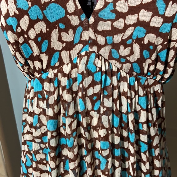 Like new DVF silk halter dress - Picture 5 of 9